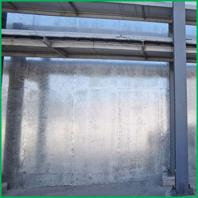 91视频免费网站建筑为山东商贸公司现场施工安装非保温型91视频APP下载网址墙